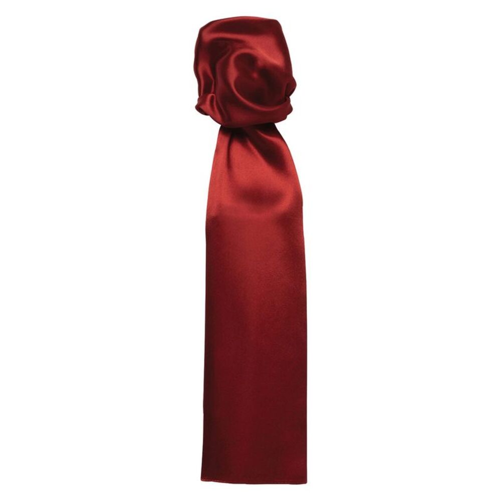 Premier Colours Plain Scarf / Burgundy